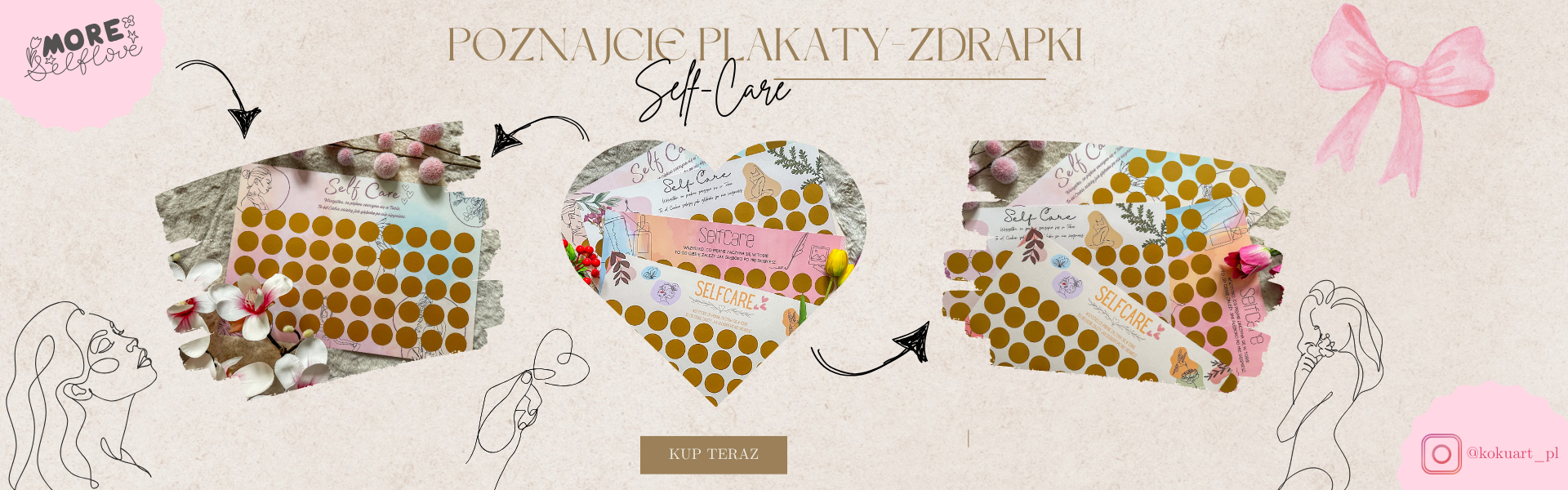 Plakat – zdrapka Selfcare